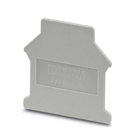 Phoenix Contact D-UK 16 End cover length: 42.5 mm 3006027