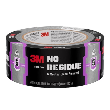 3M 1.88 in. W X 25 yd L Dark Gray Duct Tape 2420