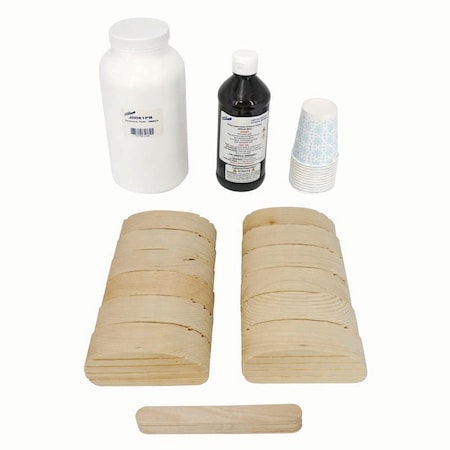 Jorgensen Laboratories Technovit 12 Treatment Kit, with 2", Wood Blocks J0061T12W