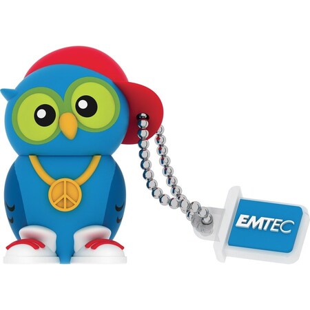 Emtec Flash Drive - 8GB USB2.0 DJ Owl ECMMD8GM341