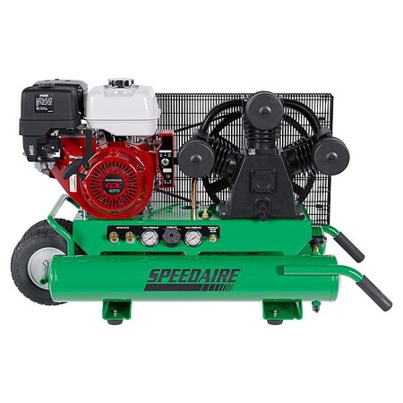 Speedaire Portable Gas Air Compressor, 9 gal Tank ETA9090980.ES