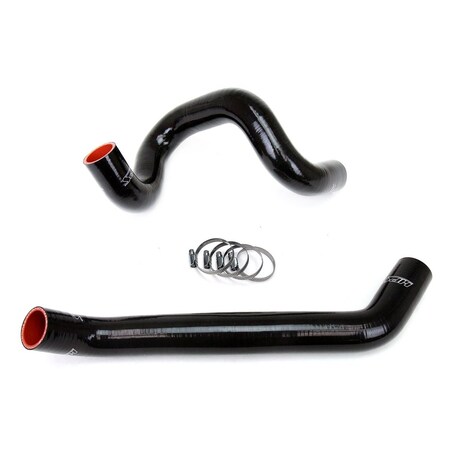 Hps Performance High Temp Reinforced Silicone Radiator Coolant Hose Kit, Black, 57-1220R-BLK