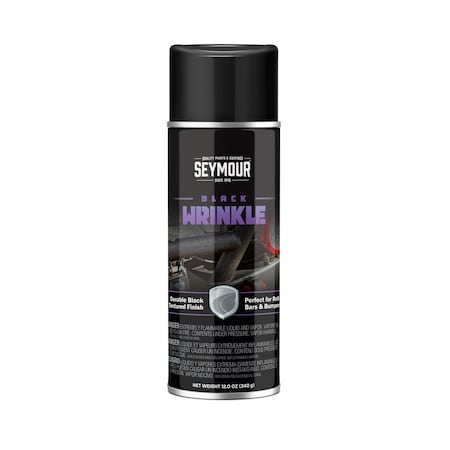Seymour Of Sycamore Seymour Black Wrinkle Texture Spray Pain 16-2448
