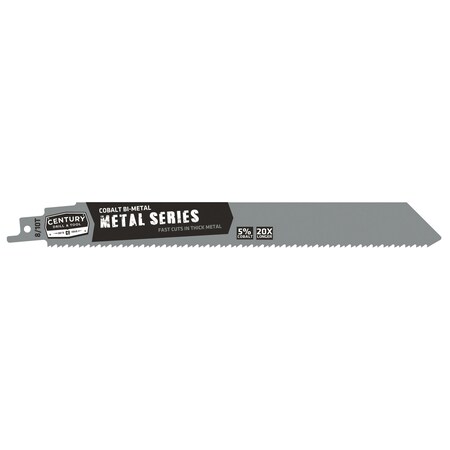 Century Drill 9" Metal Series Recip Blade 8/10T, 2pack (7890)