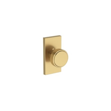 Baldwin Residential Door Knobs Half Dummy Reversible Lifetime Satin Brass HDVASCFR044