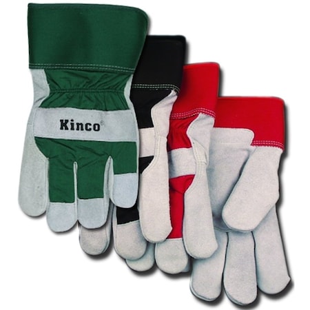 Heatkeep Protective Gloves, Men's, XL, Wing Thumb, BlackGreen 1932-XL