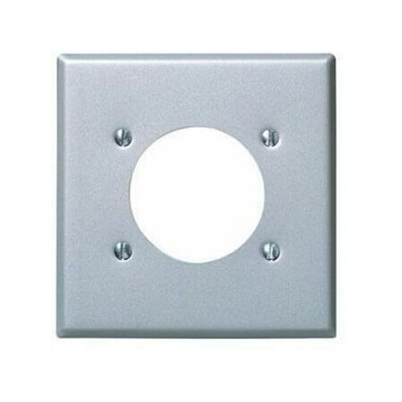 Leviton Wall Plate, Aluminum 4934