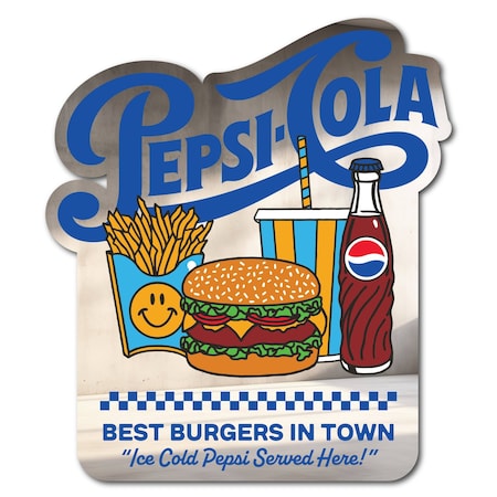 Se-Kure Luxe Pepsi Best Burger in Town Mirror PMNOS-BBIT