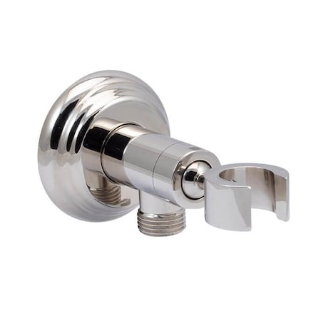 Mountain Plumbing Traditional Waterway Elbow with Adjustable Handshower Holder in Polished Chrome MT71S/CPB