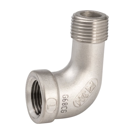 Proline Series Stainless Steel 304 3/8-in MIP x 3/8-in FIP 90 Degrees Street Elbow SF-782