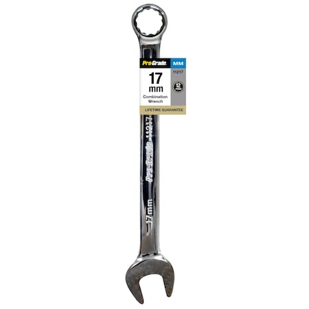 Pro-Grade Tools Combination Wrench, 17mm 11217