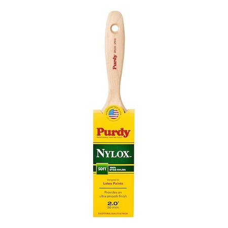 Purdy Nylon Paint Brush, 2 11/16 in L 144380220