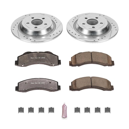 Powerstop Z36 TRUCK AND TOW PERFORMANCE BRAKE KIT K6814-36
