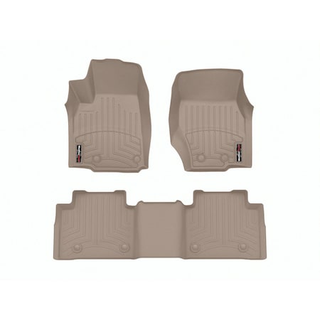 Weathertech Tan, Front and Rear Floorliners 4517821-4516965
