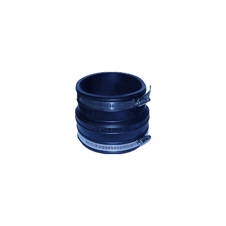 Fernco Flexible Coupling Schedule 40 4in Hub each X 3in D Hub PVC P1006-43