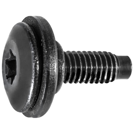 Auveco Saturn Torx Button Head Body Bolt, 15PK 23855