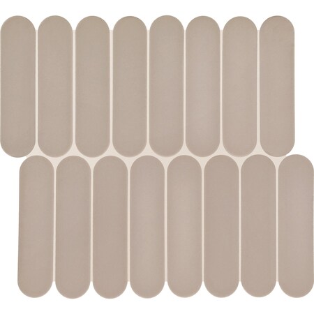 Daltile Artefino Element 1-1/2 in. x 6 in. Capsule Mosaic 10.00 SQFT Per Carton, 10PK AR3411/26CAPMMT