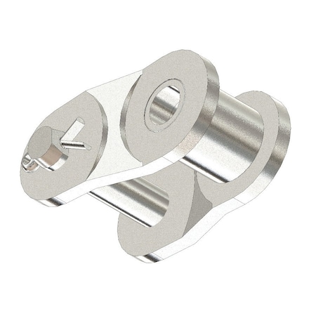 Senqcia Hi-Max Single Strand Cottd Off Link, 80NP chain, 1P, 1.53 OAW, .312 Pin, Stl 80NPHMOL