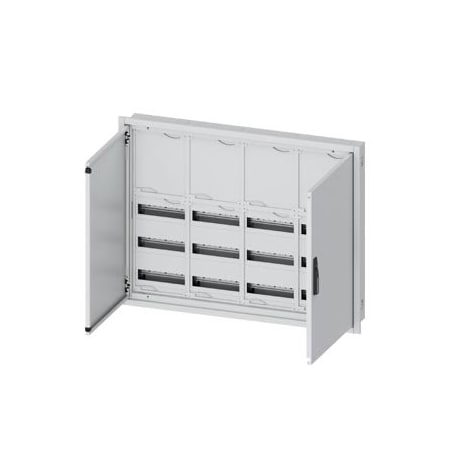 Siemens ALPHA 160 DIN flush-mounted board with mounting kit for modular devices 8GK1081-3KK40