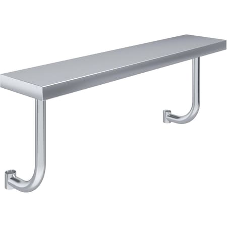 Amgood 13.5 in. x 49 in. Stainless Steel Adjustable  Work Surface for 30 in. x 48 in. Equipment Stand AMG ASWS-3048-Z