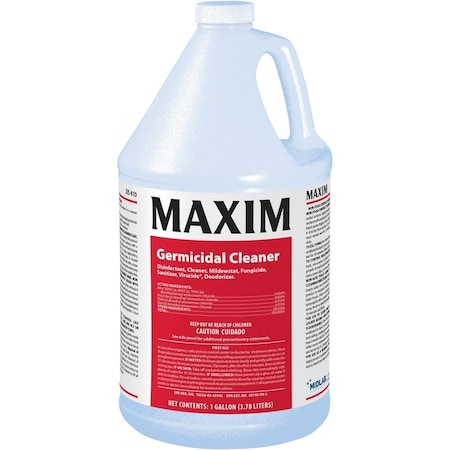 Maxim Cleaners & Detergents, Bottle, Lemon, 4 PK 041000-41
