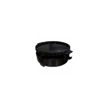 Weber Dutch Oven, 13.19 in L, 16.68 in W, 7.25 qt Capacity, Cast Iron, Black 8859