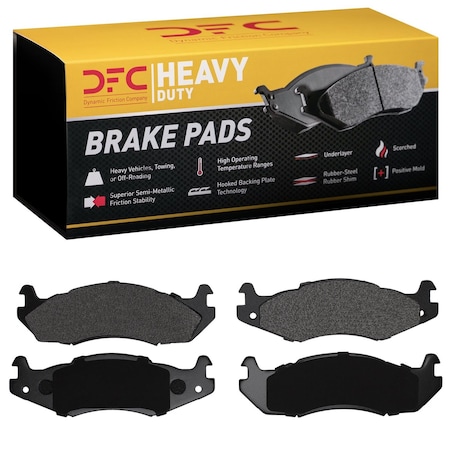 Dfc Heavy Duty, Disc Brake Pad Set,  1214-0203-00