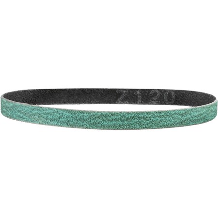 Auveco 3/8in x 13in Sanding Belts Zirconia - 120 Grit, 10PK 22653