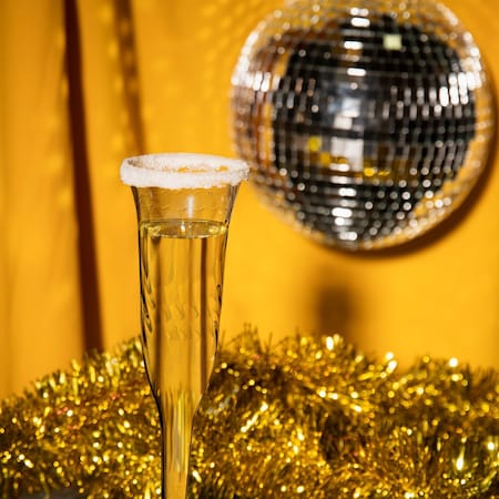 Smarty Had A Party 5 oz. Clear Plastic Champagne Flutes (96 flutes), 96PK 6957-CASE