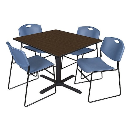 Cain Breakroom Table and Chair Set TB4848NW44BE