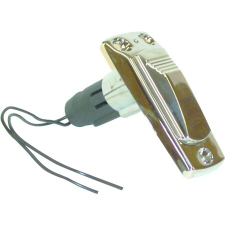 Us Hardware Stow Away Base, 2Wire Marine, Plastic M-063C