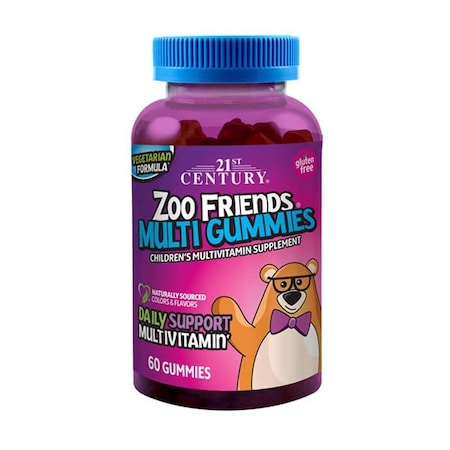 21St Century Zoo Friends Multivitamin, 60PK 74098527619