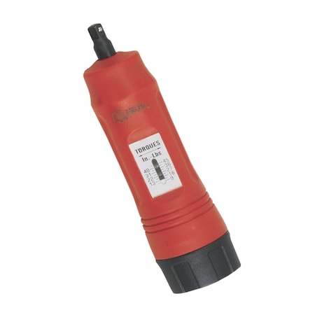 Genius Tools 1/4in Dr. Torque Screwdriver, 8-45 in.lb. 280045L