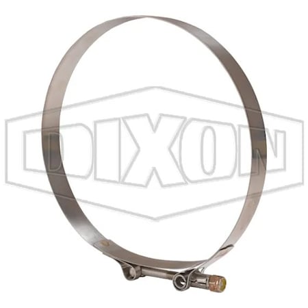 Dixon T-Bolt Clamp, 6.5 to 6.81 in Nominal, 0.025 in Thick, 300 SS, Domestic STBC675