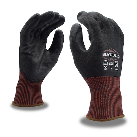 Cold Snap Gloves, PVC, 3/4" Black Foam, Thermal, PK12 3905XXL