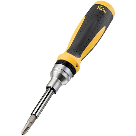 Ideal Phillips, Star, Slotted, Hex, Square Bit 9 3/4 in, Drive Size: 1/4 in, 5/16 in, 7/16 in 35-688