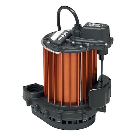 Liberty Pumps SubmersibleSumpPump, 25ft, 10.5in, 230VAC 237HV-2