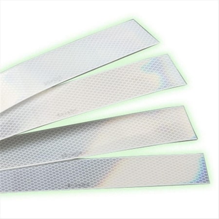 Protectionpro Conspicuity, 2 in. x 12 in. White - 20 Strips PR2654686