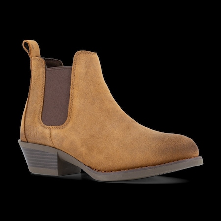 Frye Supply Women's Chelsea Boot, 7 1/2 W, Dark Brown, FR40502F FR40502F-W-07.5