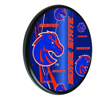 Holland Bar Stool Co Boise State University 13" Solid Wood Sign WSgnPBlkBoiseS