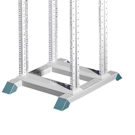 Rittal 36U Vertical Mtg Frame For Data Rack Ral7035 + 5018 7297000