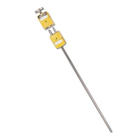 Omega StandardThermocoupleProbe, Type K, Ungr KQXL-18U-12