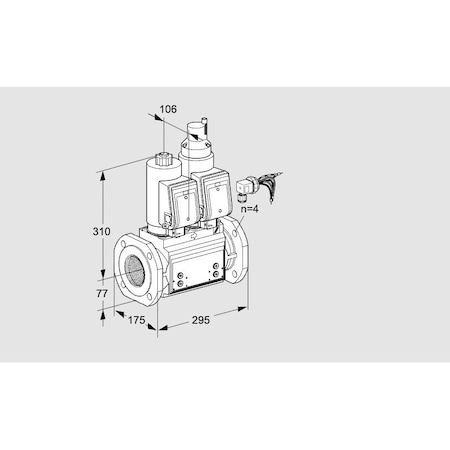 Honeywell Kromschroder VCS665F05NLWSRB/PPPP/PPPP KS88204549
