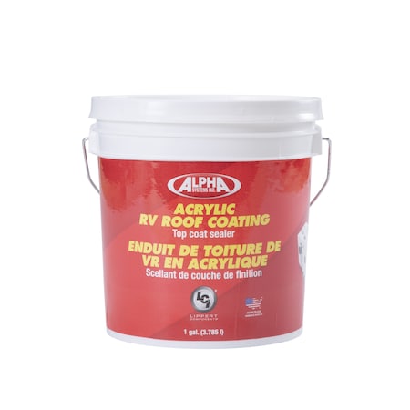 Lippert 4034 WHITE LATEX ROOF COATING (1-GALLON) 862401
