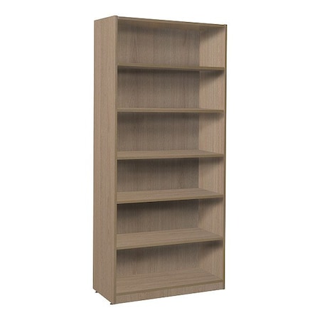 Regency Bookcase, 50 lb Cap., 71 in H, 32 in W LBC7132NO