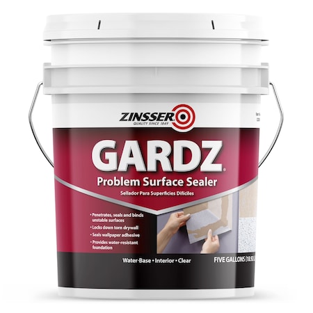 Zinsser Primer/Sealer, Clear, 5 gal 2300