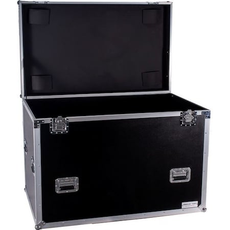 Deejay Led Fly Drive Universal Utility Trunk Case with DJ Mobility Caster Board TBHTUT50W