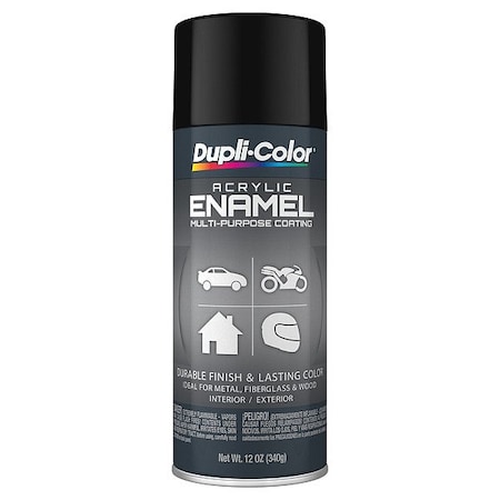Dupli-Color Automotive Coating, Black, 12 oz EDA160307