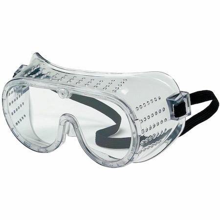 Mcr Safety Safety Goggles, Clear Lens, Uncoated, Direct Vent/Perforated, PVC Frame, 36 PK 2220