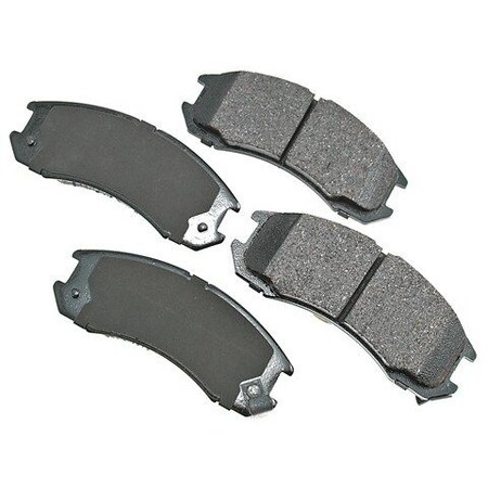 Akebono 88-92 Ford/Mazda-626/Mx-6/Probe-Fr Proact Disk Pad, Act399 ACT399